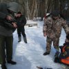 Фахівці і курсанти НУЦЗУ провели тренінгові заняття з безпеки на льоду із інспекторами Харківського рибоохоронного патруля на Червонооскільському водосховищі