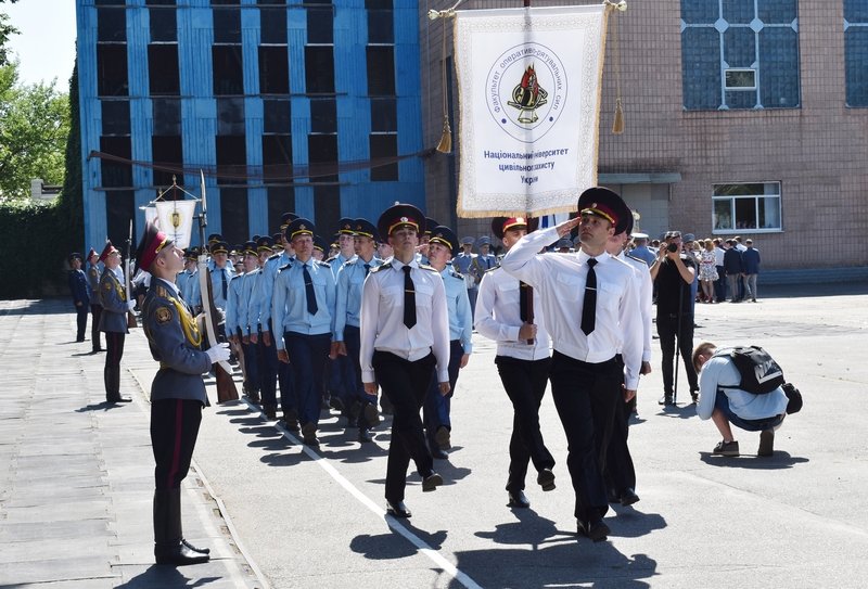 14 червня в Національному університеті цивільного захисту України відбувся урочистий випуск молодих фахівців 2019 року