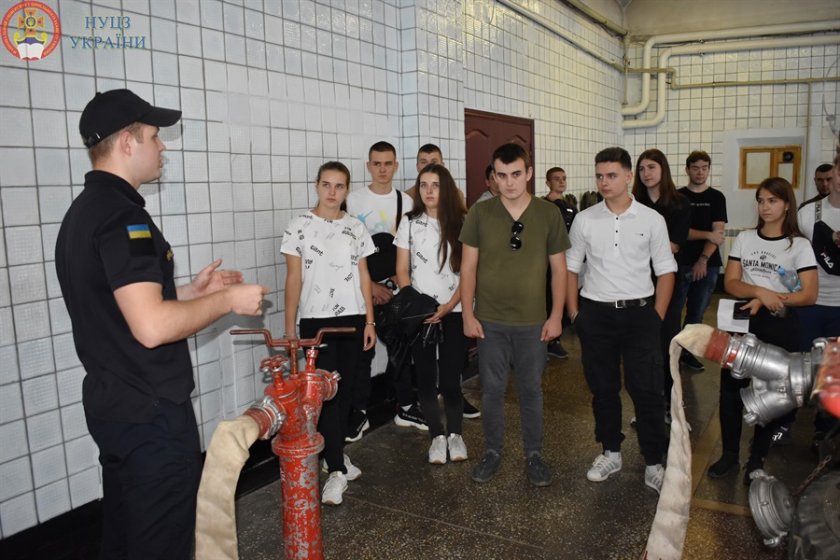 Здобувачі вищої освіти (студенти) відвідали Національний університет цивільного захисту України.